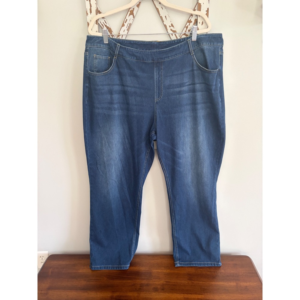 Halara Flex High Waisted Plus Size Pull On Jeans Size 2X